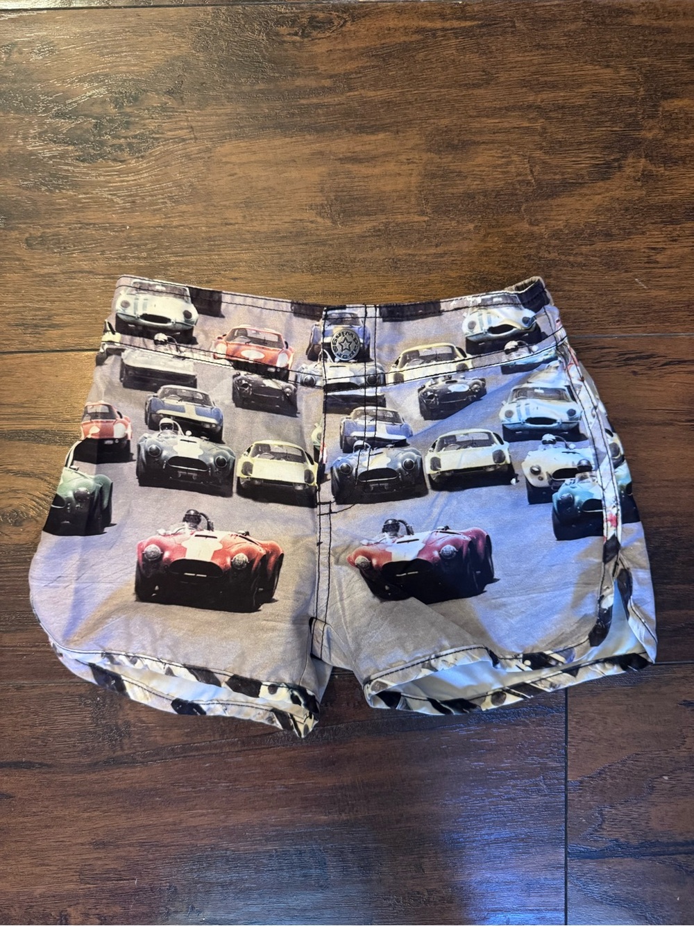 Kids' Multi Car Print Swim Trunks